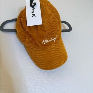 Hurley Mustard Yellow Corduroy Hat
